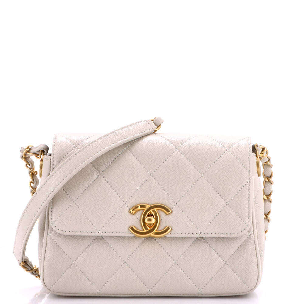 Chanel Small CC Turnlock Chain Flap Bag